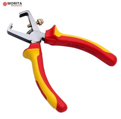 China Insulated hand tools Wire Stripping Pliers VDE 170mm for sale