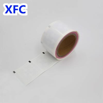 China 13.56mhz Passive HF RFID Chip Vinyl Tag Label From China Anti-Counterfeit Manufacture for sale