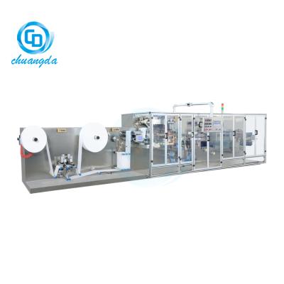 China CD-160N-H FULLY AUTOMATIC HIGH SPEED ONE PIECE WET WIPES MACHINE Fully Automatic for sale