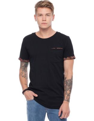 China 2017 Men new design tshirt with pocket rounded hem t shirt for wholesale for sale