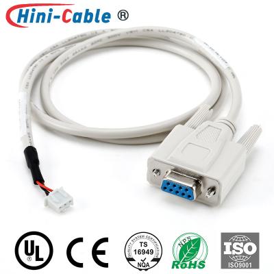 중국 3Pin 24AWG 2.0 밀리미터 컴퓨터 모니터 케이블에 대한 디-서브 9Pin 판매용