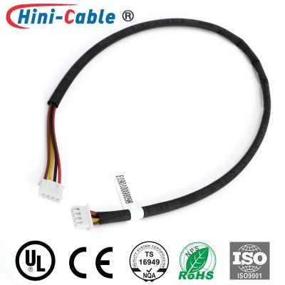 China 2.5mm 4Pin Male To Male UL 1061 20AWG Industrial Wire Harness for sale