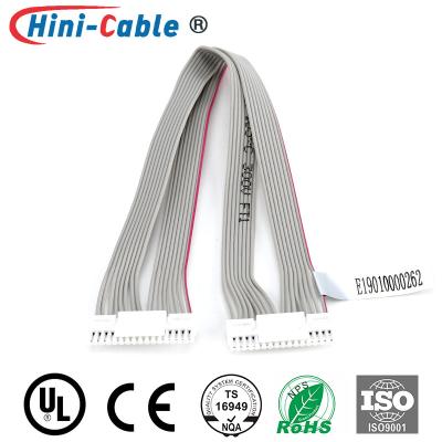 China Signal Output Flat Ribbon 1.5mm 16Pin Industrial Wire Harness for sale