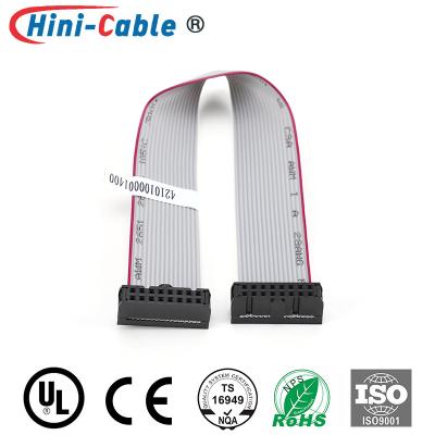 China Signal Transmission 2.54mm 2x8Pin Flexible Ribbon Cable for sale