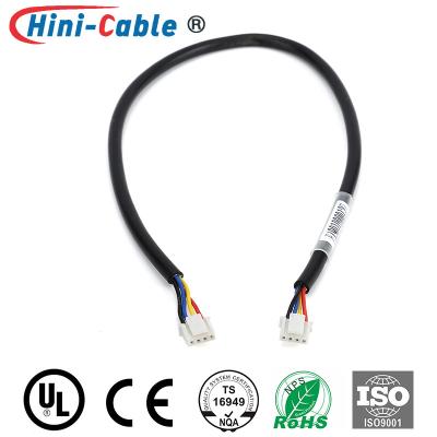 China Zwarte pvc-Output 2.0mm 4 Pin Car Wire Harness van de Jasjemacht Te koop