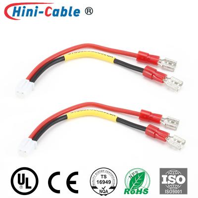 China Nylon Fully Insulatel Terminal 22AWG Computer Wire Harness for sale