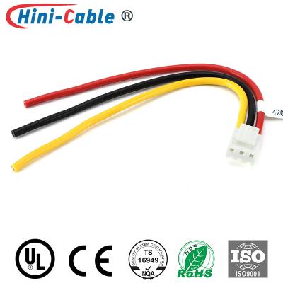 China 3.96mm 3Pin To Wire End UL 1015 16AWG Wire Harness Connector for sale