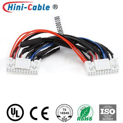 China Board To Board JST 2.0m 2x12Pin Wire Harness Connector for sale