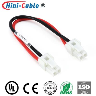 China 2.0mm 2 Pin To 2.0mm 2 Pin Terminal 12AWG Voedingdraad Te koop