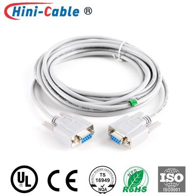 China Female To Female 9Pin 28AWG Computer Monitor VGA Cable for sale