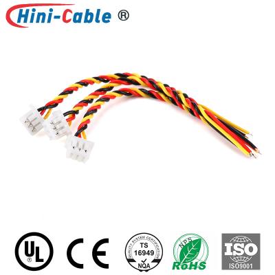 China Fio do conector do PWB 26AWG do UL 3Pin 1061 de RoHS 1.25mm à venda