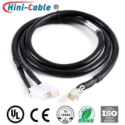 China Gemelo 2x2 Pin Female de MOLEX Pitch4.2mm al cable de Pitch2.0mm 2x4 Pin Male Power Source Connecting en venta