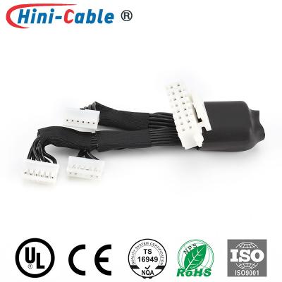 China CSA Pitch 2.0mm 24AWG 6pin Plate Connection Wire Harness for sale