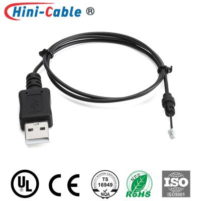 China 2Pin Pitch 1.0mm 28AWG Computer Wire Harness USB AM To JST SHR for sale