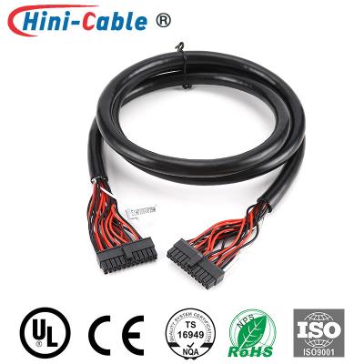 China VDE do passo 3.0mm 2x12 Pin Female Shielded Wire Harness de Molex à venda