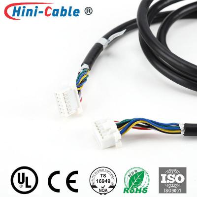 China Comprimento feito sob encomenda 1500mm 2x6 Pin Electrical Wire Harness Female à fêmea à venda