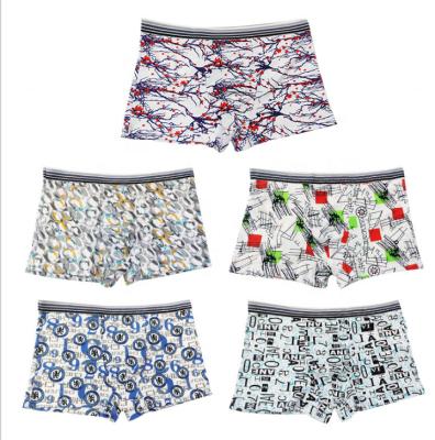 China Cheap Price Colorful Printing Mens Underwear Breathable Boxer Anti-Static For Boy Lot Men Boxer Comfortable Running Brief for sale