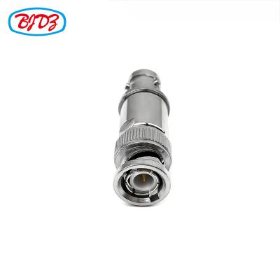 China rf cable electrical plug 1553B bus coaxial connector BNC male to female 3 pin bnc 3 pin wire connector adapter price for sale