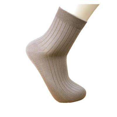 China Hot Selling QUICK DRY Fashion Gifts Solid Color Breathable Cotton Business Men Luxury Socks Custom Made for sale