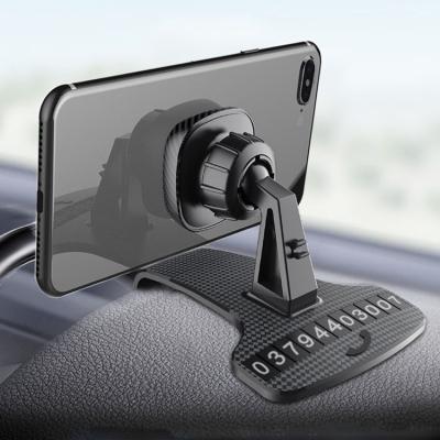 China 2020 Car Strong Clip Phone Number Plate Phone Holder For Car Dash Cell Phone Holder for sale