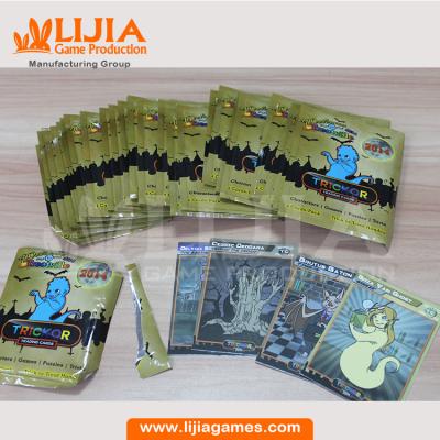 China OEM Custom Card Game Trading Cards Eco - Friendly Booster Pack tranding cards for sale