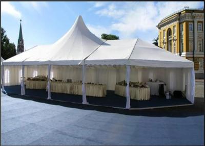 China Stretch White Marquee Tents , Outdoor Exhibition Tents Fabric Buildings for sale