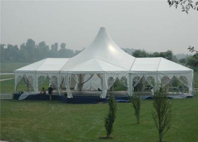 China Luxury Outdoor Event Tents Pagoda Shape With PVC Clear Walls for Festival for sale