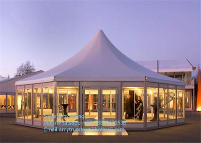 China Luxury Outdoor Event Tents / Wedding Reception Tents With Colorful Decoration for sale