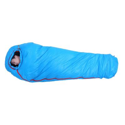 China B1000 Ultralight Outdoor Envelope Type Can Be Spliced ​​Down Sleeping Bag White Duck Down for sale