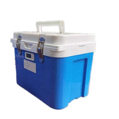 China Waterproof High Quality 7L Portable Medicine Storage Cooler Box With Temperature Display for sale