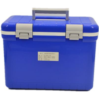 China 17L Cool Box Waterproof Coolers Portable Thermal Insulated Plastic Vaccine Transport Cooler Box for sale