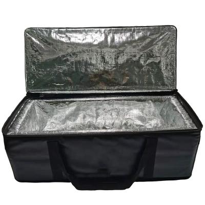 China Cooling Box XPS Aluminum Foil Ice Cooler Picnic Box Waterproof Carrier Basket Foam Boards Insulation Bag Carrier For Cold Food Transport for sale