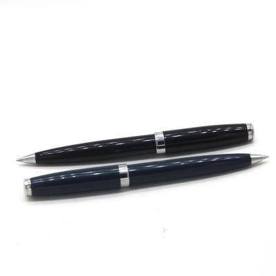 China Office & School pen 2022 New Pen Model Metal Gift Ball Pen Open Tip Pen For Business With Sparkling Clip Luxury twist for sale