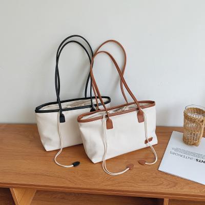 China Fashion 2022 Wholesale Women Shoulder Tote Canvas Mini Tote Bolsos Women Handbag Ladies High Quality Bags Handbags for sale