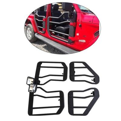 China Hot Sale Automobile Body Parts Spedking 4x4 Tuning Accessories 2/4 Steel Black Powder-Coated Half Door For Jeep Gladiator JT for sale