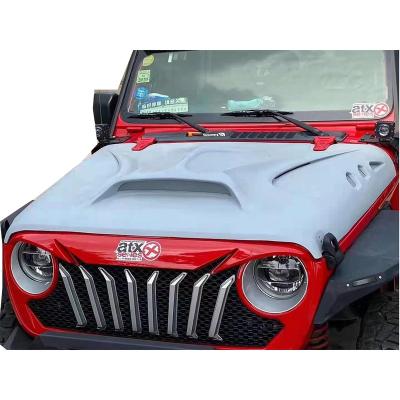 China Spedking Steel Hot Sales Hood Bonnet Car Offroad 4x4 Auto Accessories Car Angry Hood For Jeep Gladiator JT for sale