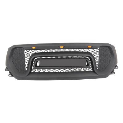 China Hot Sales Spedking 19+ 4*4 ABS Car Pickup Accessories ABS Front Bumper Grille With Light For Dodge Ram 1500 for sale