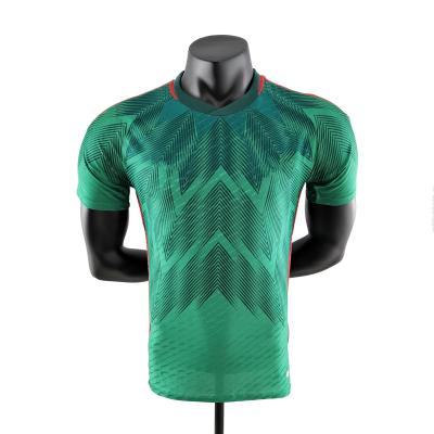 China Mexico Soccer Jersey Personalized Breathable Team Club Training Uniform Full Team Set for sale