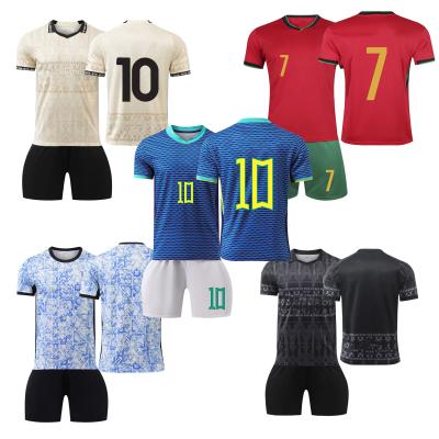 China Competition Uniform New Football Sportswear Printed Yupoo Store for sale