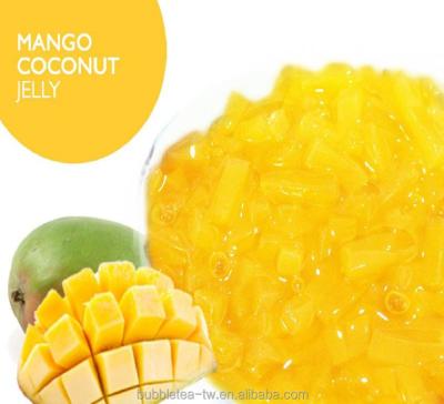 China Best Quality Mango Coconut Jelly For Bubble Tea CUBE for sale