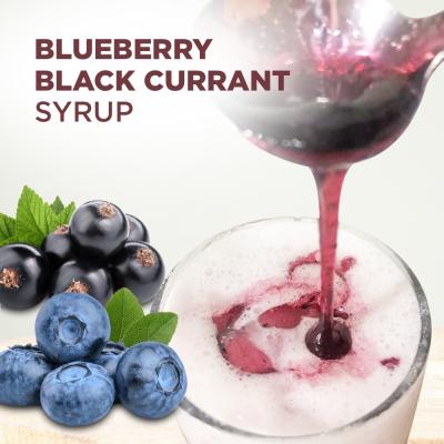 China Caf'e Taiwan Premium Quality Blueberry Blackcurrant Syrup for sale