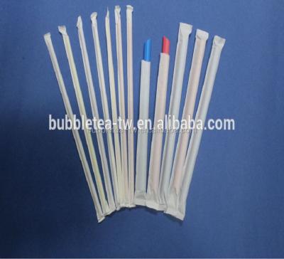 China Bubble Tea Person Wrapped Straws Straws-1 for sale