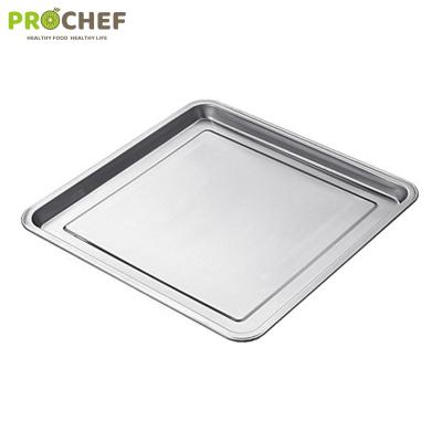 China Sustainable Manufacturer-Supplier Stainless Steel Pan Trays For Dehydrator 25*25CM for sale