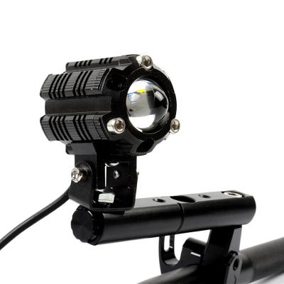 China ABS+LED Motorcycle Accessories Two Color Spotlight For Universal ADV750 NMAX155 CLICK125 ADV150 MT-07 for sale