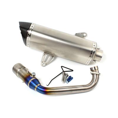 China Titanium Alloy Motorcycle Accessories Yamaha XMAX 300 Titanium Alloy Muffler Escape Pipe For Yamaha XMAX 300 for sale