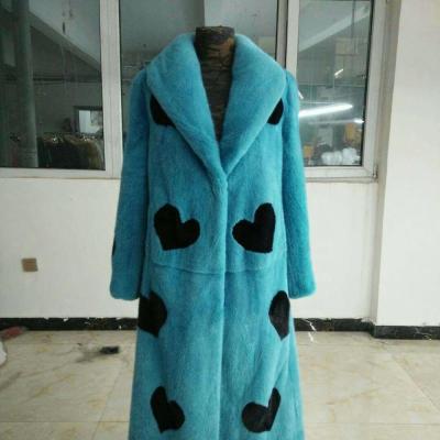 Китай 2019 Customs Best Quality Anti-Shrink Luxury Mink Fur Coat Custom Design Queen Custom Design продается