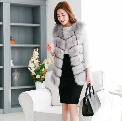 China Winter Coat Anti-Shrink Women Import Whole FAUX Fur Vest High-Grade Faux Fur Coat Women Coat for sale