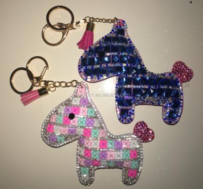 China Handmade Gift Bag Fashion Cartoon Movie Classic Image Pony Key Chain Horse Bag Pendant Charm for sale