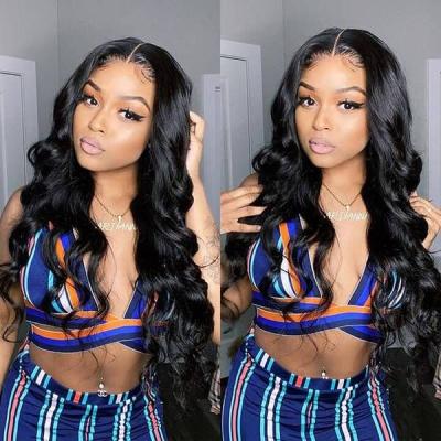 China Wholesale 10A Body Wave Grade 100% Virgin Hair 30 Inches Best HD Wig Sellers Frontal Body Wave 13x4 Lace Front Human Hair Wigs for sale