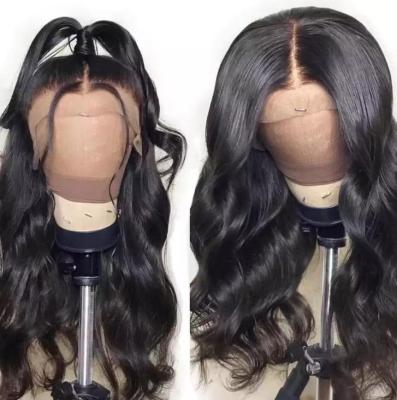 China Body Wave Brazilian Remy Hair Transparent Pre Plucked Wigs Body Wave HD 13x6 Lace Front Wigs for sale